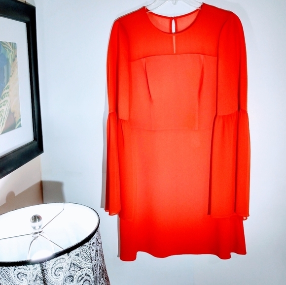 BCBG DRESS MAXAZRIA POPPY RED MINI NWT SIZE SMALL - Picture 8 of 14